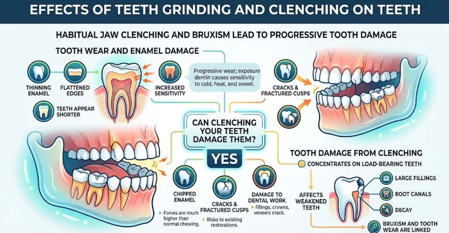 Habitual Jaw Clenching and Tooth Wear2